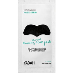 Yadah Charcoal Επιθέματα Μύτης για Μαύρα Στίγματα με Άνθρακα 10τμχ