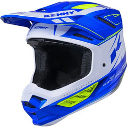 Kenny Titanium Candy Blue Κράνος Μηχανής Motocross 1250gr