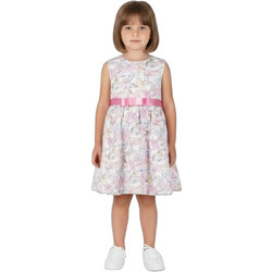 Joyce Παιδικό Φόρεμα Floral Άσπρο Ροζ 2643610