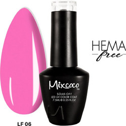 Mixcoco LF-06 Ημιμόνιμο Βερνίκι Νυχιών 7.5ml