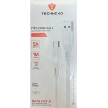 Technovo TN-D041 USB-A to Lightning Cable 1m White