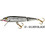 Rebel Jointed Minnow J30S Τεχνητό Δόλωμα Ψαράκι 13.62cm 19.4gr 01 Silver Black
