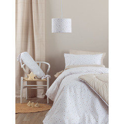 Rythmos Παιδική Κουρτίνα με Τρέσα 170x270 Bon Bon BB101 Beige
