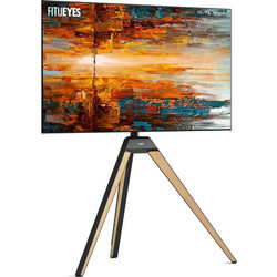 Fitueyes Picasso FT65 Βάση Τηλεόρασης Δαπέδου Περιστρεφόμενη με Βραχίονα 32"-65" έως 35kg