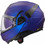 LS2 FF910 Advant II Solid Matt Navy Blue Κράνος Μηχανής Flip-Up 1750gr