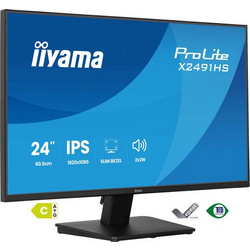 iiyama X2491HS-B1 IPS Monitor 23.8" 1920x1080 FHD 120Hz 1ms