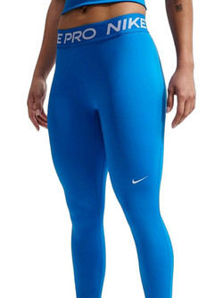 Nike Pro Γυναικείο Κολάν Μακρύ Ψηλόμεσο Royal Blue IQ0886-435