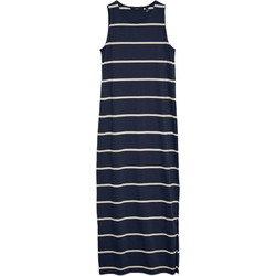 Vero Moda Midi Καλοκαιρινό Καθημερινό Φόρεμα Navy Μπλε 10341319
