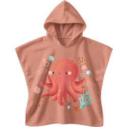 Sassi Octapus Παιδικό Πόντσο Θαλάσσης Σομόν x HT3734
