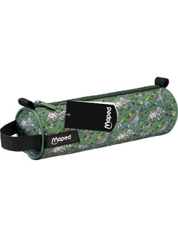 Maped Dino Κασετίνα Βαρελάκι Χακί 932909