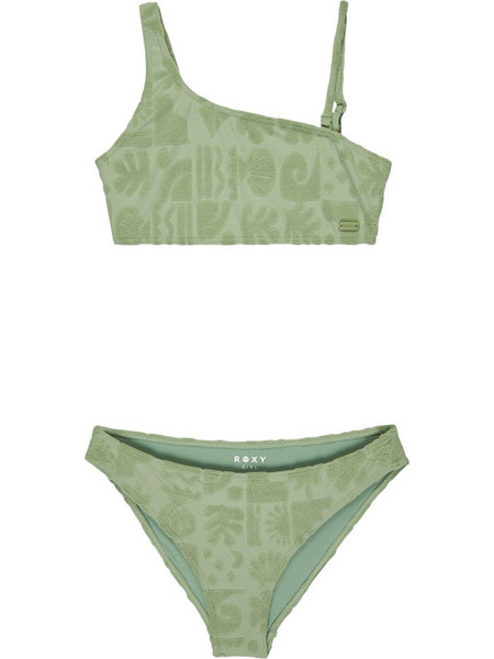 Roxy Παιδικό Μαγιό Bikini Set για Κορίτσι Πράσινο Mint ERGX203664-GHZ0