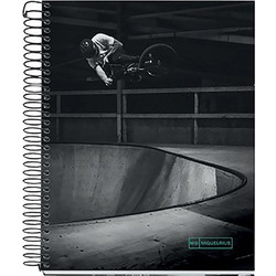 Miquelrius Skate Park Σπιράλ Τετράδιο Ριγέ A5 140 Φύλλων 4 Θεμάτων Μαύρο 844.041987
