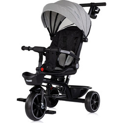 Chipolino Max Sport Τρίκυκλο Ποδήλατο με Σκίαστρο & Χειρολαβή για 18+ Μηνών Charcoal Γκρι