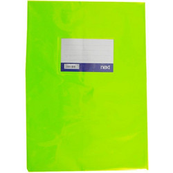 Next Κάλυμμα Τετραδίου Lime 17x25cm