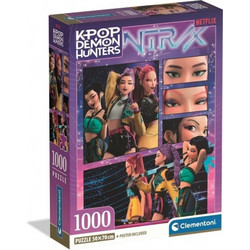 Puzzle Clementoni K-Pop Demon Hunters 1000 Κομμάτια 37125