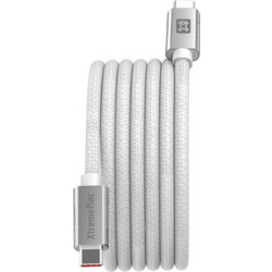 XtremeMac XWH-XMG-03 Braided USB-C to USB-C 60W 2m White