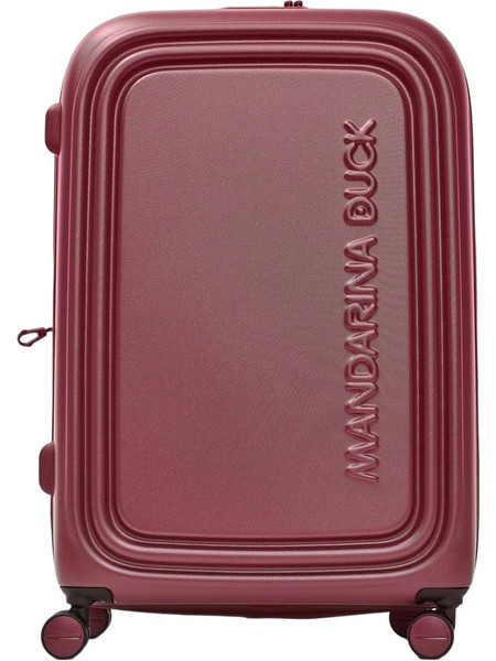 Mandarina Duck Logoduck P10SZV33-384 Βαλίτσα Μεγάλη 75x49x31cm με 4 Ρόδες Μπορντό