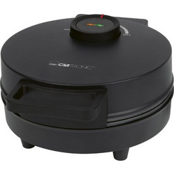 Clatronic 3832 Black Βαφλιέρα Στρογγυλή 1200W