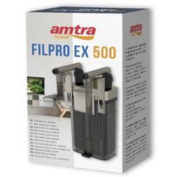 Amtra Filpro Ex 500 Εξωτερικό Φίλτρο Ενυδρείου έως 60lt με Ενεργό Άνθρακα 6.9W 510lt/h