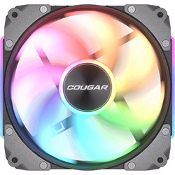 Cougar Apolar 120 Reverse Case Fan 120mm ARGB με Σύνδεση 3-Pin 4-Pin PWM Black