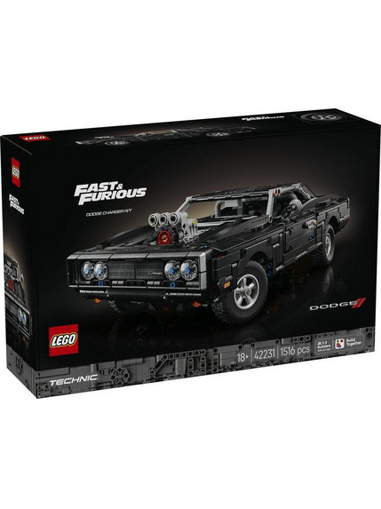 Lego Technic Fast & Furious Dodge Charger R/T Car για 18+ Ετών 42231