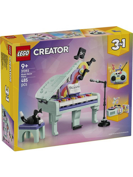 Lego Creator Music Decor Piano with Cat για 9+ Ετών 31392