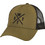 Watts Ανδρικό Καπέλο Jockey με Δίχτυ Snapback Υφασμάτινο Χακί 8-1RTRIBE-W9500