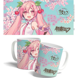 POPbuddies Hatsune Miku Sakura Miku Cherry Blossom Mug