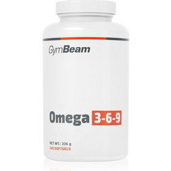 GymBeam Omega 3-6-9 Ιχθυέλαιο 240 Κάψουλες