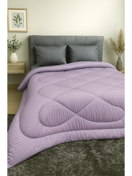 Cosmin Πάπλωμα Μονό Microfiber 160x240 Stripe Lila 4000238