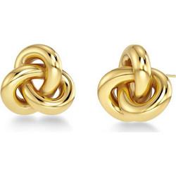 Edblad Infinity Knot Γυναικεία Σκουλαρίκια Καρφωτά από Ατσάλι Επιχρυσωμένα 129855