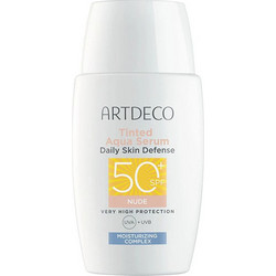 Artdeco Daily Skin Defence Nude Αντηλιακό Serum Προσώπου Αντιγηραντικό με Χρώμα SPF50+ 40ml