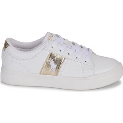 Polo Ralph Lauren Παιδικά Sneakers Λευκά Χρυσά RL02445101
