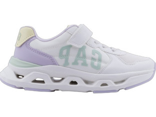 Gap San Francisco Παιδικά Sneakers Λευκά Λιλά GPK615010
