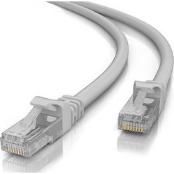 Powertech U/UTP Cat.5e Καλώδιο Δικτύου Ethernet 1.5m Grey CAB-N453