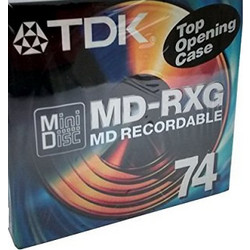 TDK 74 Εγγράψιμο MD-RXG