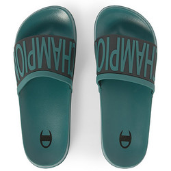 Champion Slide All American Bold Ανδρικές Παντόφλες Καλοκαιρινές Πετρόλ S22530-GS011