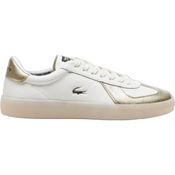 Lacoste Baseshot Pro 126 Γυναικεία Sneakers Λευκά Χρυσά 7-51SFA013806B