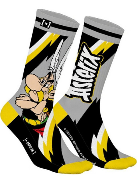 Capslab x Asterix Ανδρικές Κάλτσες Ψηλές με Σχέδια Πολύχρωμες CL/AST2/1/SCS/AST