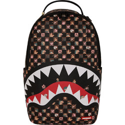 Sprayground Peeking Characters Remix B8768 Αδιάβροχο Σακίδιο Πλάτης Καφέ