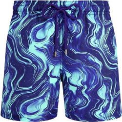 Vilebrequin Moorea Ανδρικό Μαγιό Σορτς με Σχέδια Royal Blue MOOEB126-620