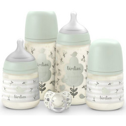 Suavinex Σετ Δώρου για Νεογέννητο Αγόρι Birdies Πράσινο Mint 5τμχ