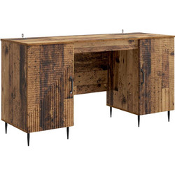 vidaXL Γραφείο Υπολογιστή Ξύλινο 142.5x50x75cm 3414610