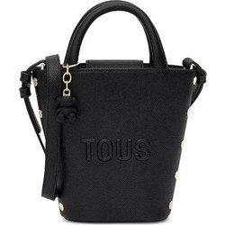 Tous Back to Basics Γυναικείο Τσαντάκι Χειρός από Δερματίνη Μαύρο 2002358951