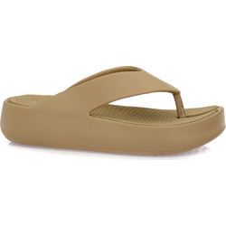Parex Γυναικείες Σαγιονάρες Flatforms Αντιολισθητικές Μπεζ 11833004