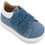 Gorgino Βαπτιστικά Sneakers για Αγόρι Υφασμάτινα Ανατομικά Μπλε 3189