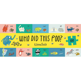Παιδικό Puzzle Who Did This Poo 100 Κομμάτια