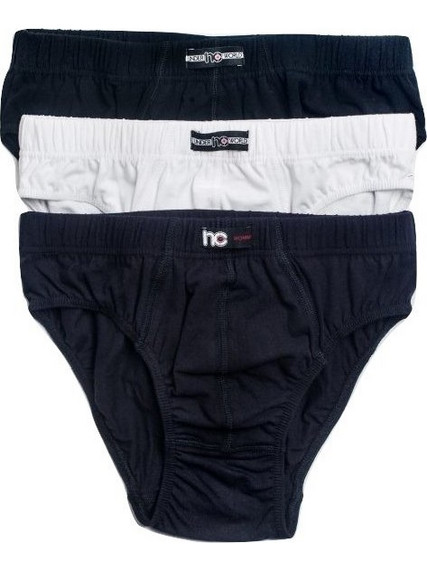 Nina Club Ανδρικά Σλιπ Βαμβακερά 3Pack NC711