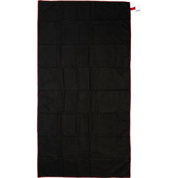 Dimcol Πετσέτα Θαλάσσης Microfiber Μαύρη 80x160cm 33320961006