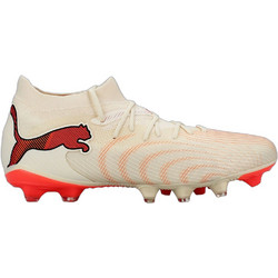 Puma Future 9 Match FG/AG 109135-01 Ποδοσφαιρικά Παπούτσια με Τάπες και Καλτσάκι Μπεζ